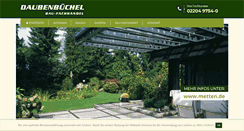 Desktop Screenshot of daubenbuechel-baustoffe.de