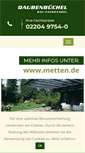 Mobile Screenshot of daubenbuechel-baustoffe.de